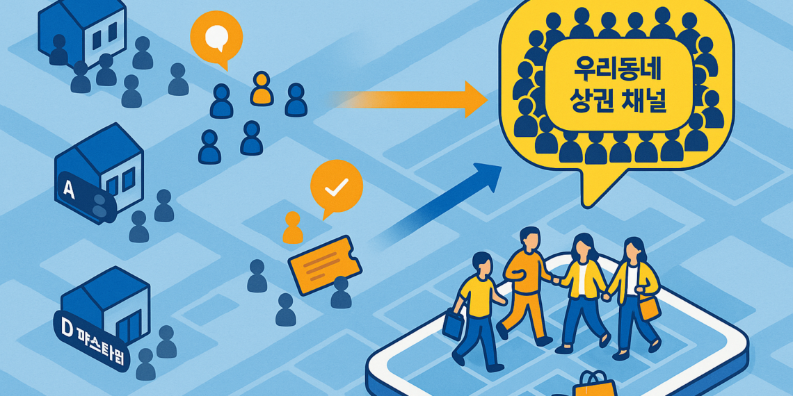 소상공인 마케팅 성공 전략: 지역 상권을 ‘지붕 없는 백화점’으로 만드는 통합 솔루션