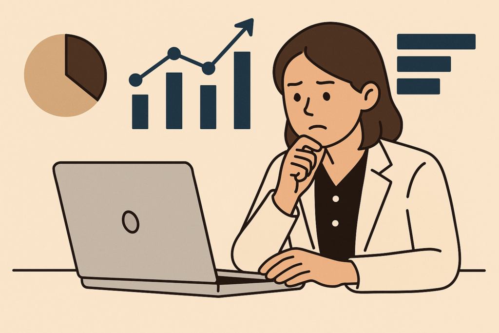 고민하는 여사장님