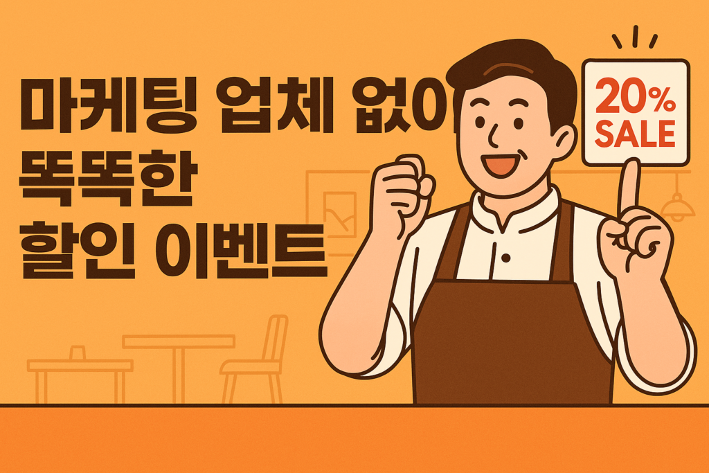 할인 이벤트, 마케팅 업체